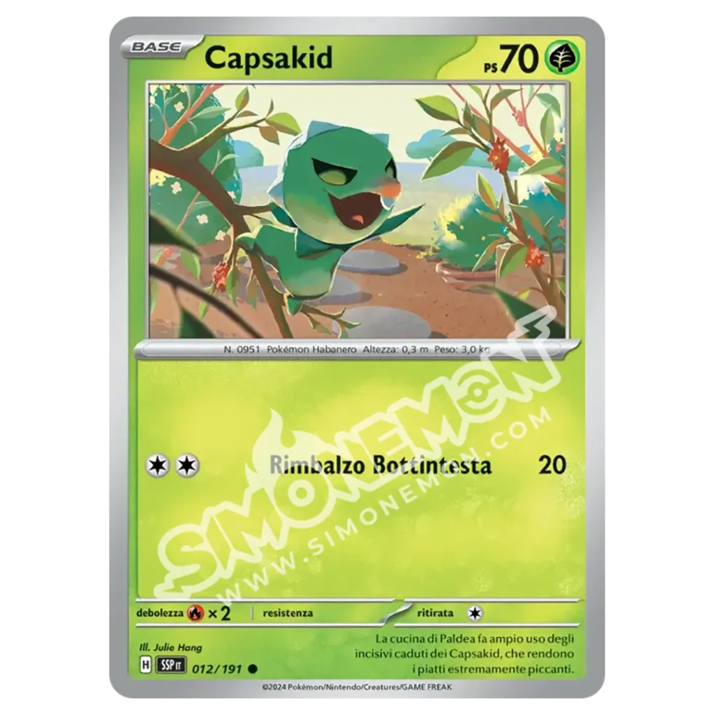Capsakid  Scintille Folgoranti 012/191 (IT)