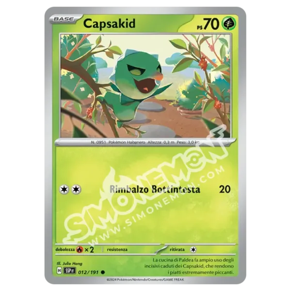 Capsakid  Scintille Folgoranti 012/191 (IT)
