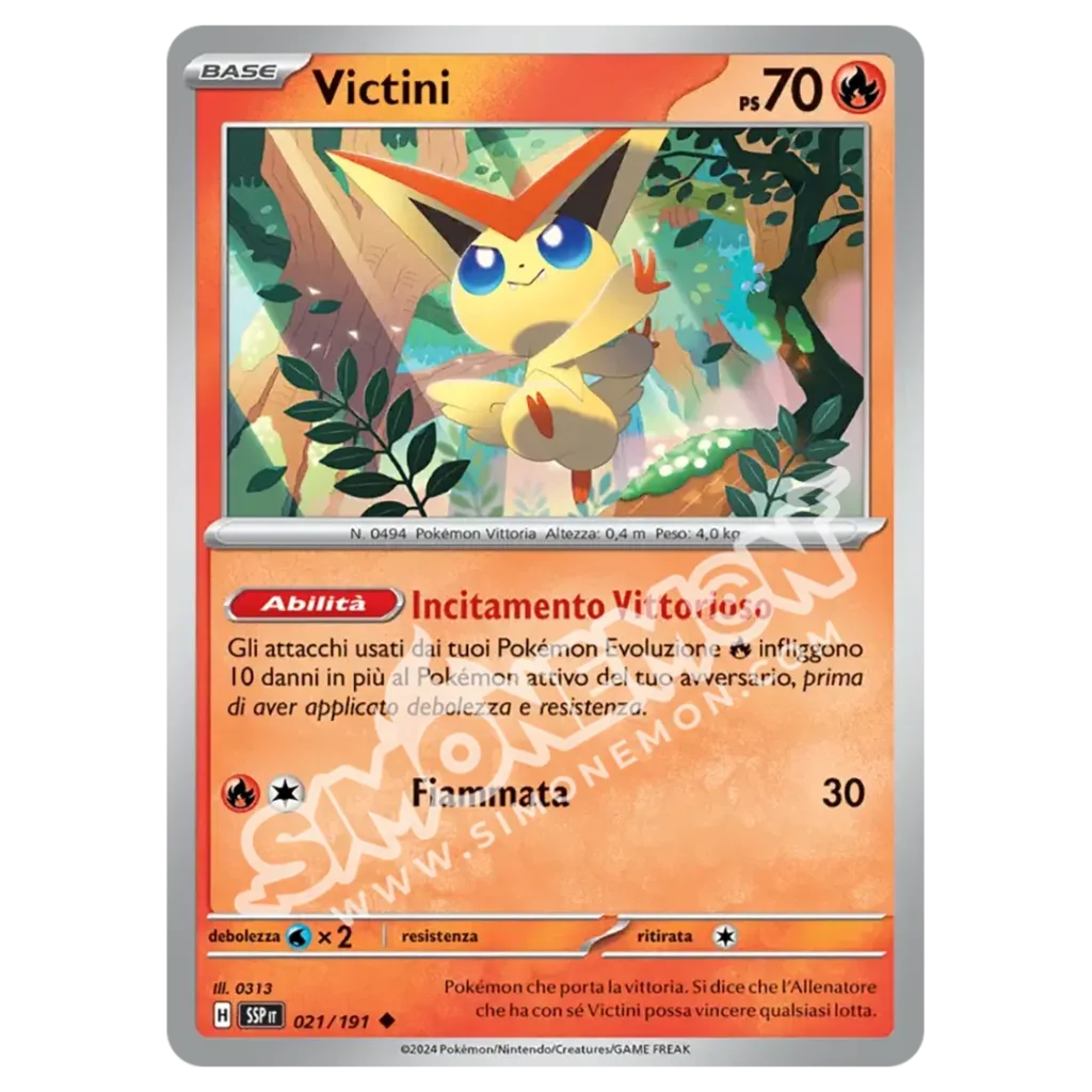 Victini 021/191 Scintille Folgoranti (IT)