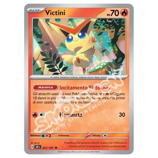 Victini 021/191 Scintille Folgoranti (IT)
