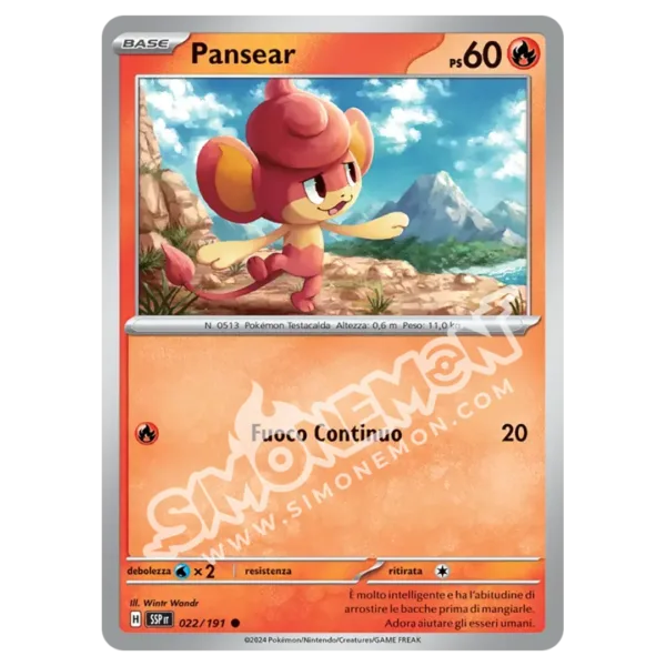 Pansear Reverse Scintille Folgoranti 022/191 (IT)