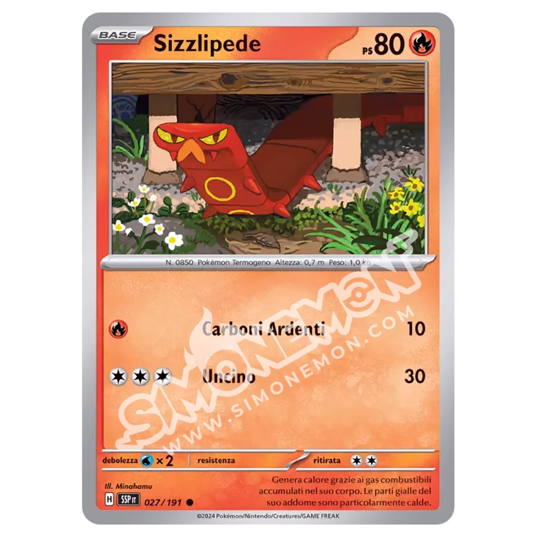 Sizzlipede Scintille Folgoranti 027/191 (IT)