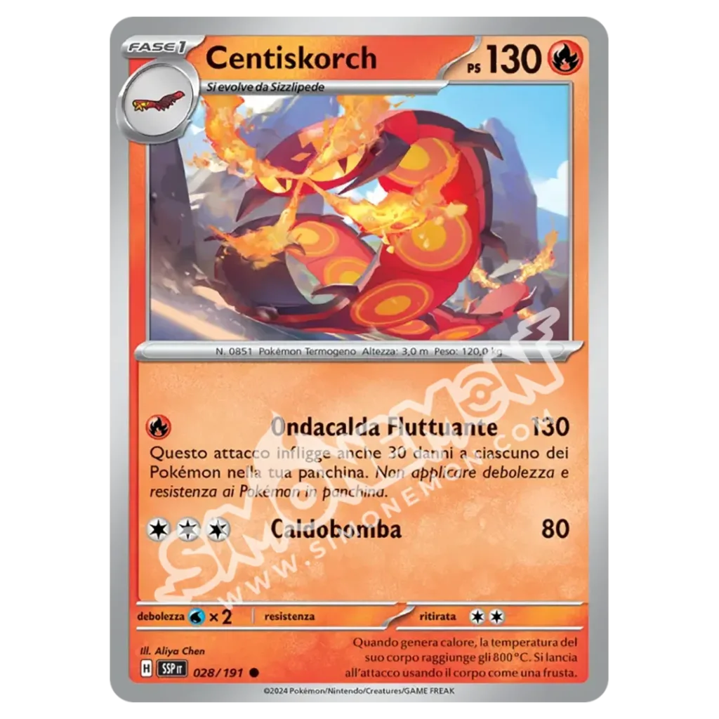 Centiskorch Reverse Scintille Folgoranti 028/191 (IT)