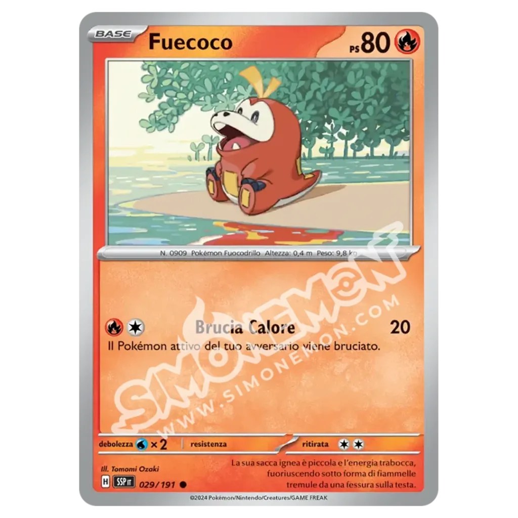 Fuecoco Reverse Scintille Folgoranti 029/191 (IT)
