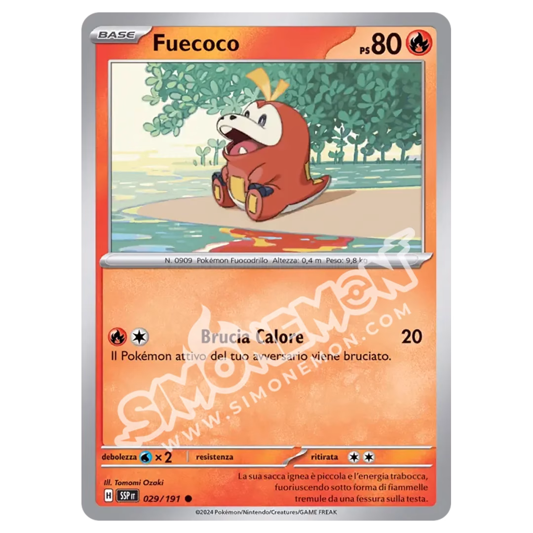 Fuecoco Reverse Scintille Folgoranti 029/191 (IT)