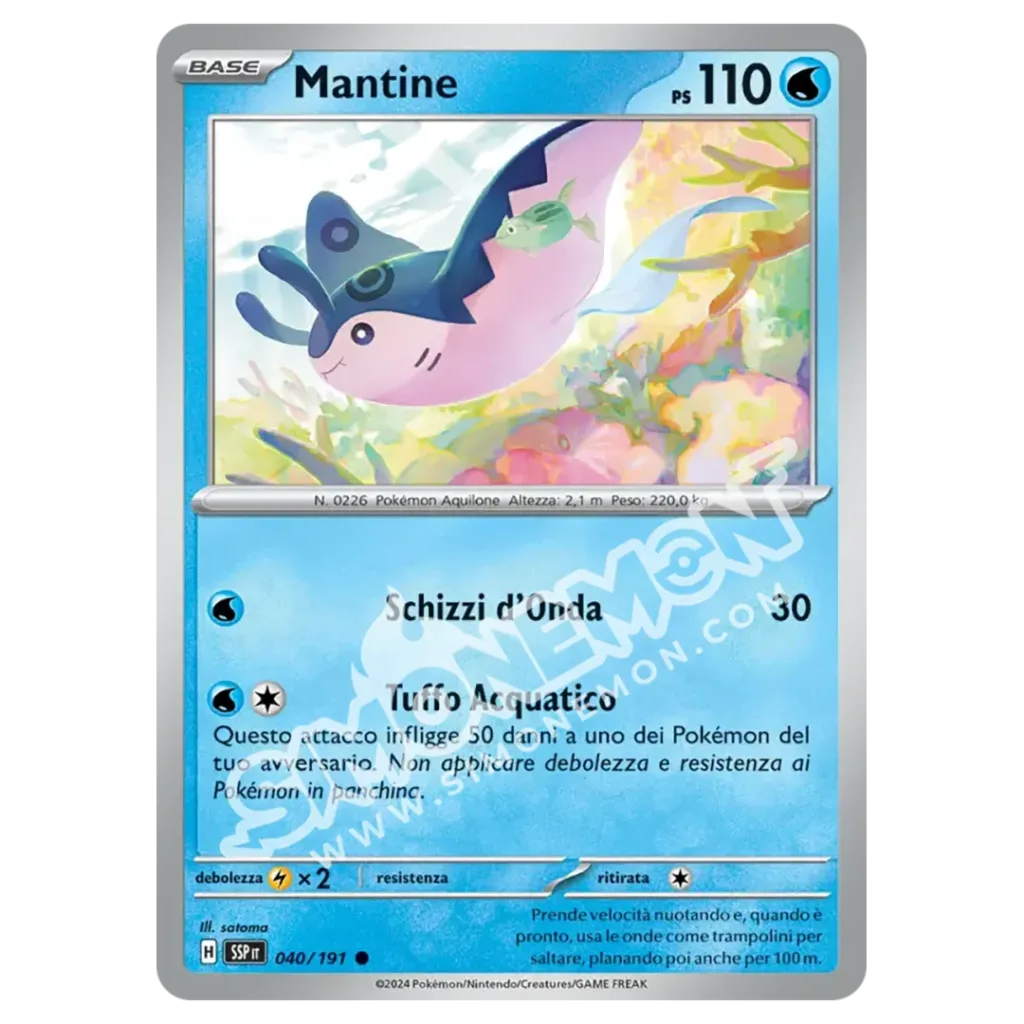 Mantine  Scintille Folgoranti 040/191 (IT)