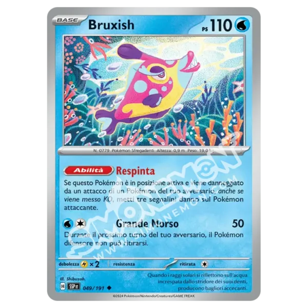 Bruxish Reverse Scintille Folgoranti 049/191 (IT)