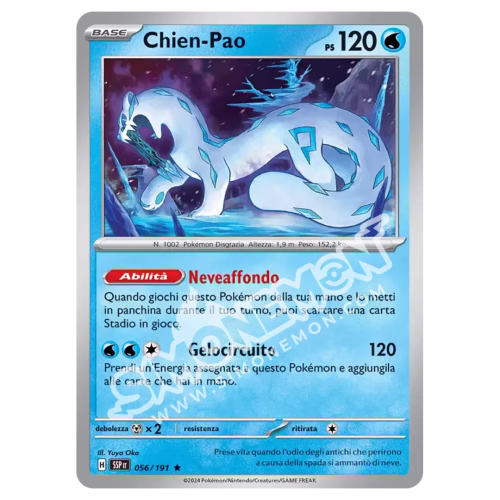 Chien-Pao Foil Scintille Folgoranti 056/191 (IT)