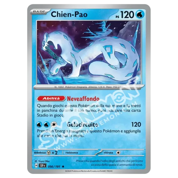 Chien-Pao Foil Scintille Folgoranti 056/191 (IT)