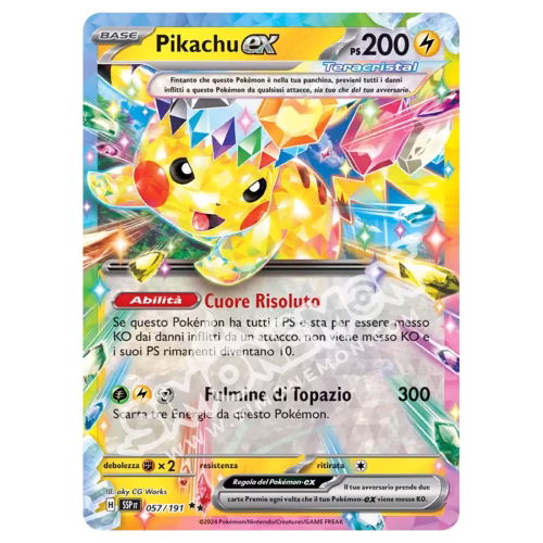 Pikachu-ex Scintille Folgoranti 057/191 (IT)