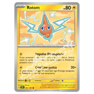 Rotom Reverse Scintille Folgoranti 061/191 (IT)