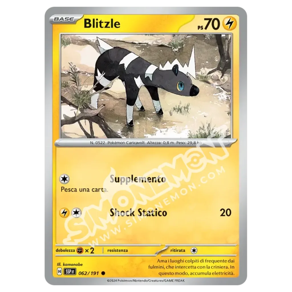 Blitzle Reverse Scintille Folgoranti 062/191 (IT)