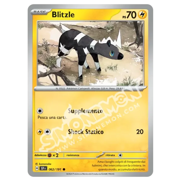 Blitzle Reverse Scintille Folgoranti 062/191 (IT)
