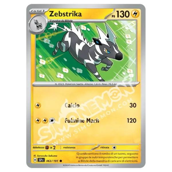 Zebstrika 063/191 Scintille Folgoranti (IT)