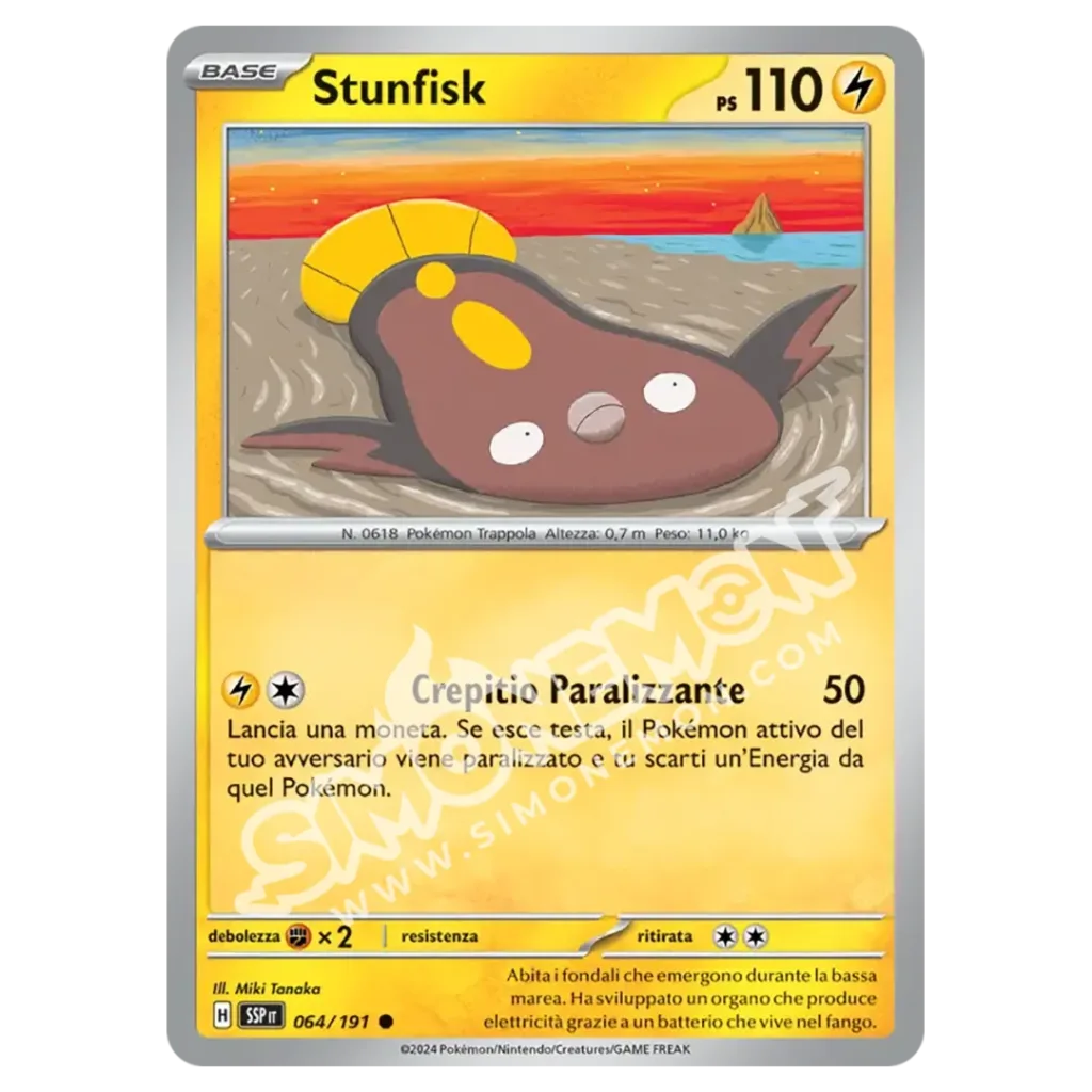 Stunfisk Reverse Scintille Folgoranti 064/191 (IT)