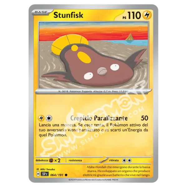 Stunfisk Reverse Scintille Folgoranti 064/191 (IT)