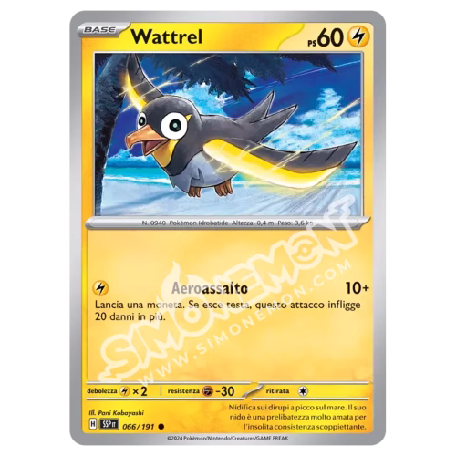 Wattrel Reverse Scintille Folgoranti 066/191 (IT)