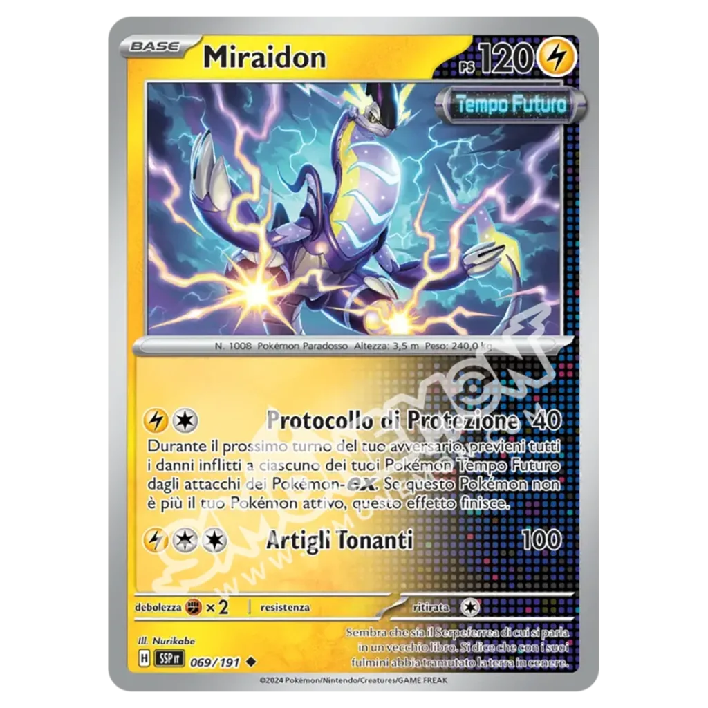 Miraidon Reverse Scintille Folgoranti 069/191 (IT)