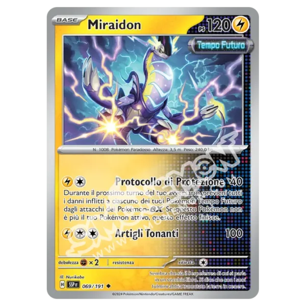 Miraidon Reverse Scintille Folgoranti 069/191 (IT)