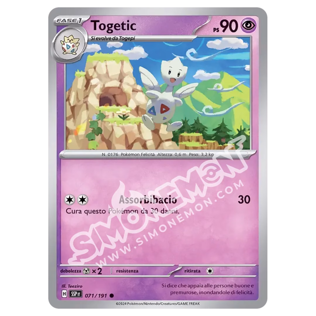 Togetic Reverse Scintille Folgoranti 071/191 (IT)