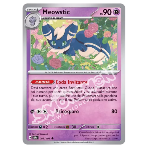 Meowstic Scintille Folgoranti 085/191 (IT)