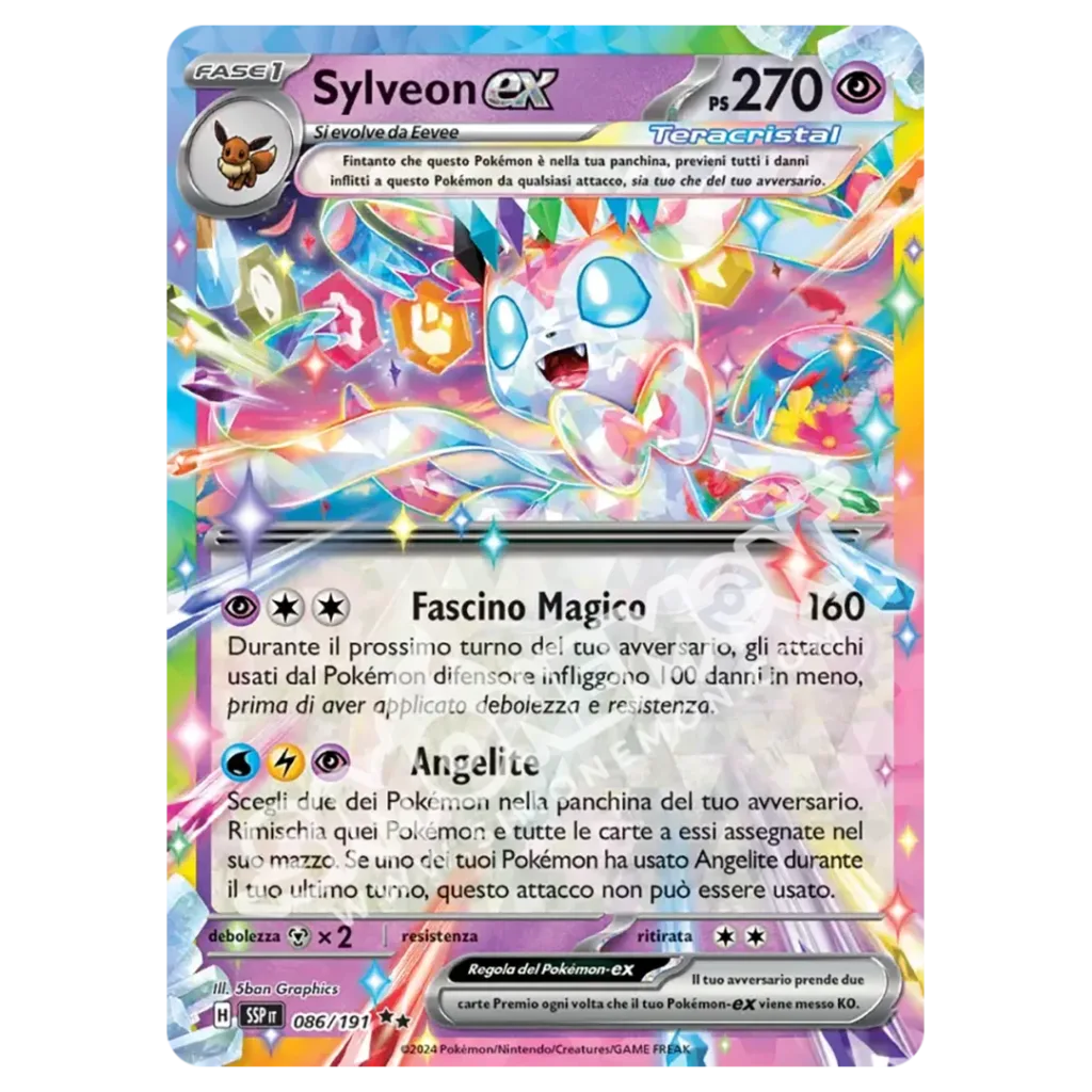 Sylveon-ex 086/191 Scintille Folgoranti (IT)