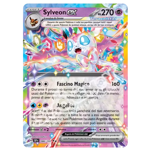 Sylveon-ex Scintille Folgoranti 086/191 (IT)