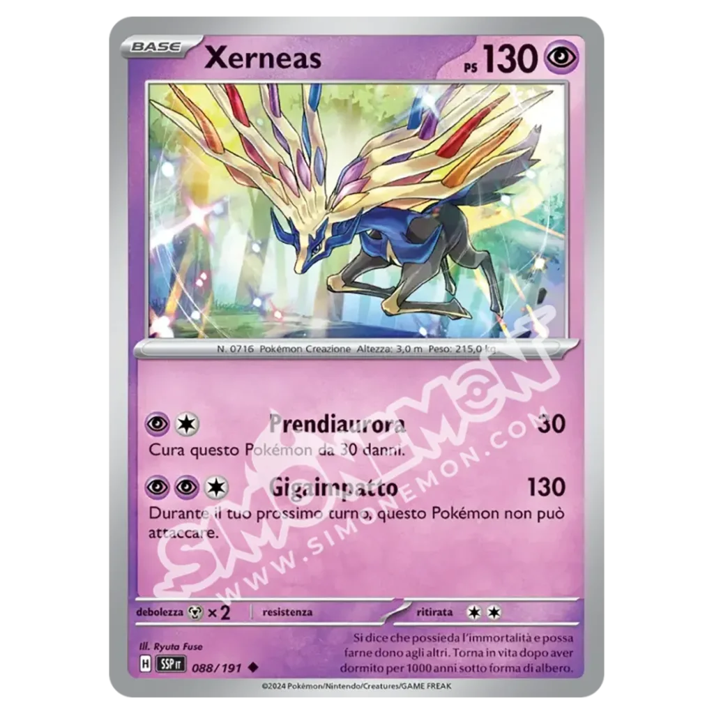 Xerneas 088/191 Scintille Folgoranti (IT)