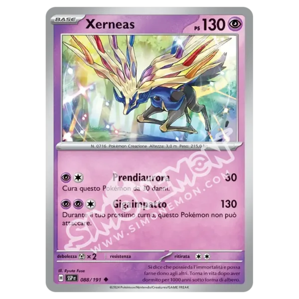 Xerneas 088/191 Scintille Folgoranti (IT)