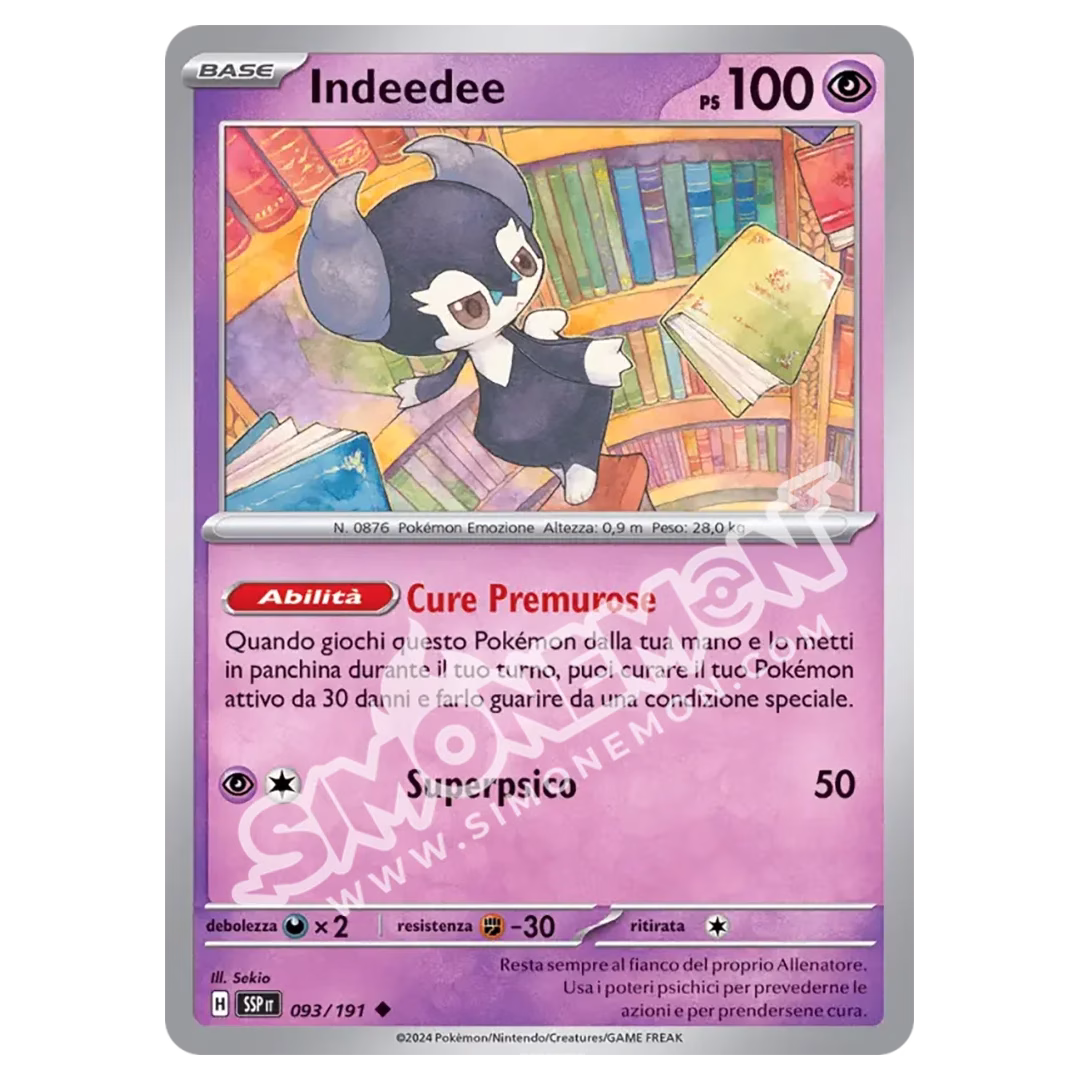 Indeedee Scintille Folgoranti 093/191 (IT)