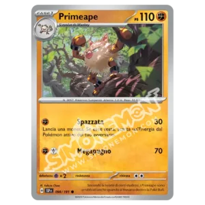 Primeape Reverse Scintille Folgoranti 099/191 (IT)