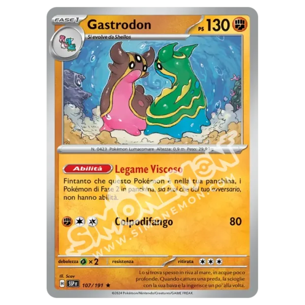 Gastrodon Foil Scintille Folgoranti 107/191 (IT)