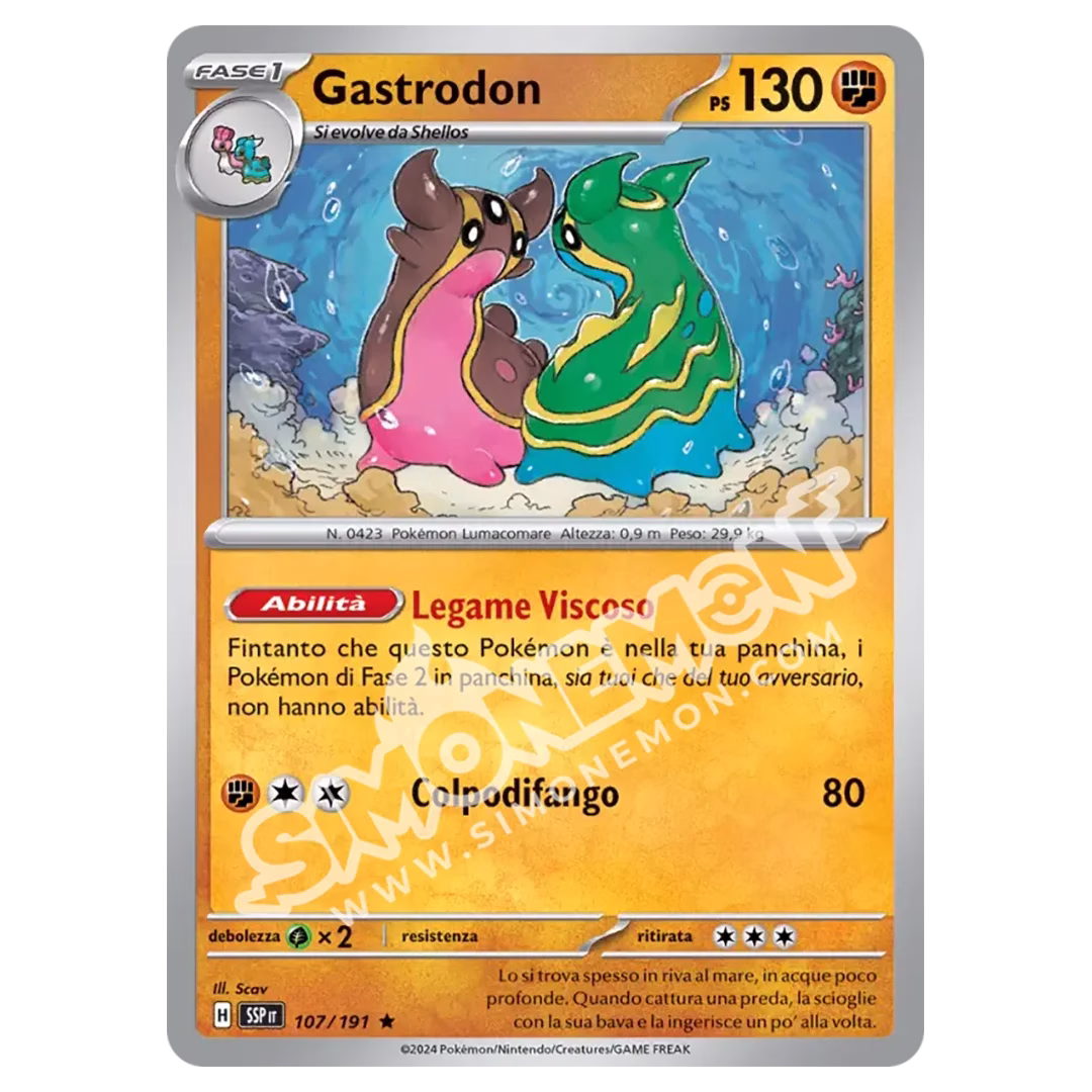 Gastrodon Foil Scintille Folgoranti 107/191 (IT)