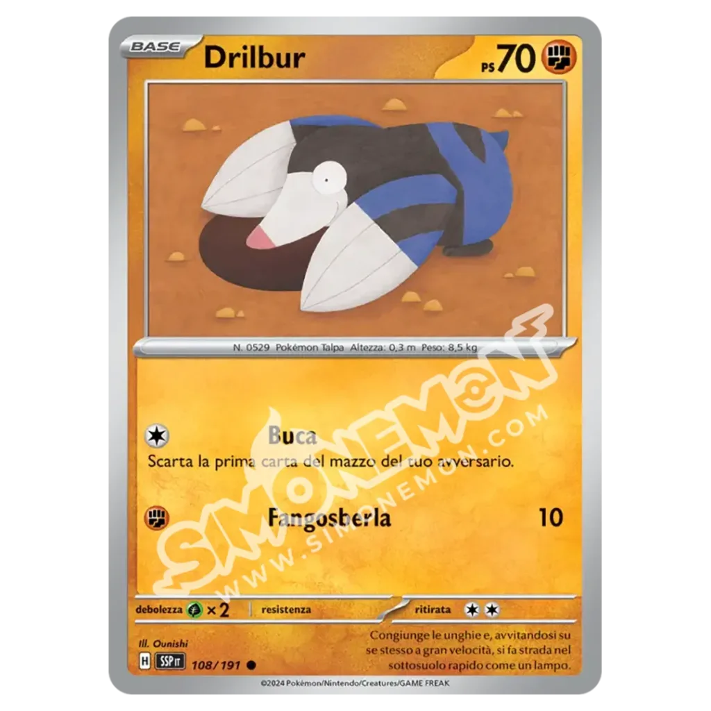 Drilbur Reverse Scintille Folgoranti 108/191 (IT)