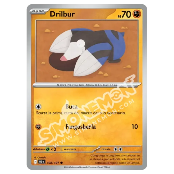 Drilbur Reverse Scintille Folgoranti 108/191 (IT)