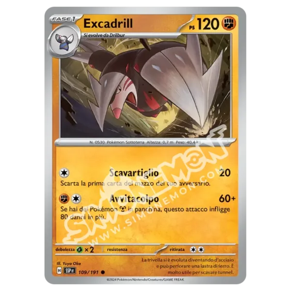 Excadrill  Scintille Folgoranti 109/191 (IT)