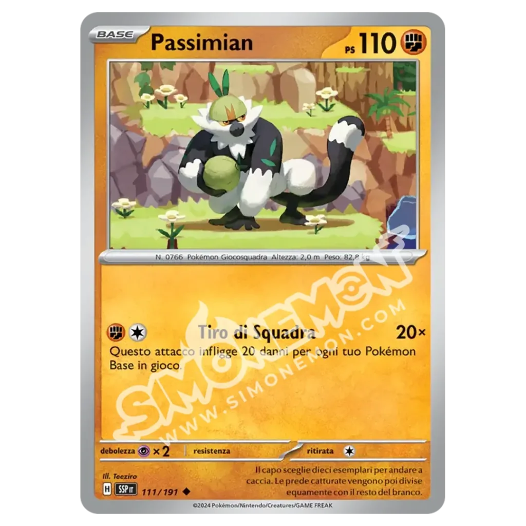 Passimian Reverse Scintille Folgoranti 111/191 (IT)