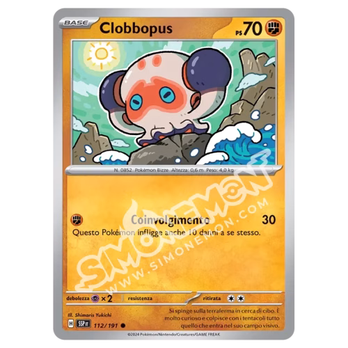 Clobbopus Reverse Scintille Folgoranti 112/191 (IT)