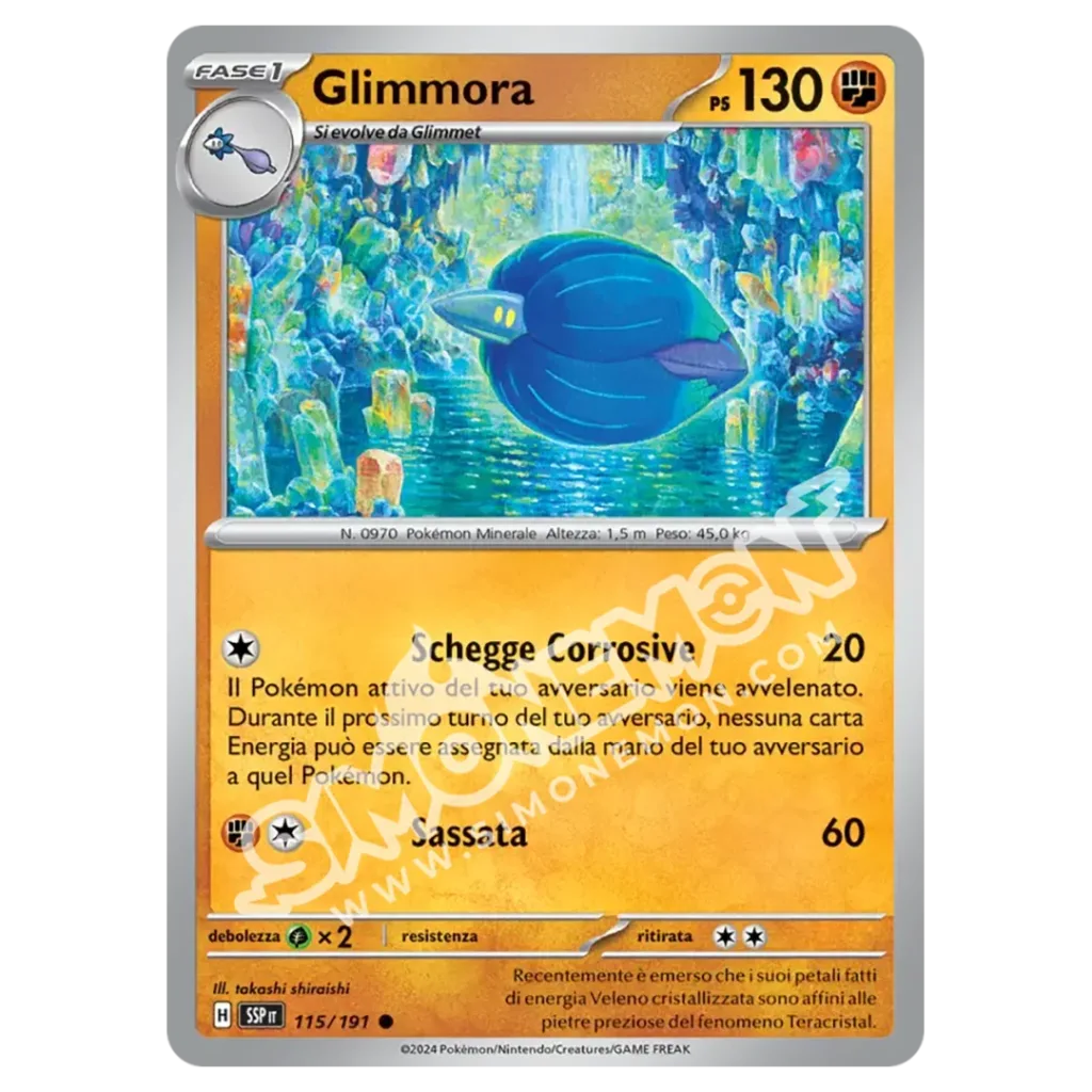 Glimmora Reverse Scintille Folgoranti 115/191 (IT)