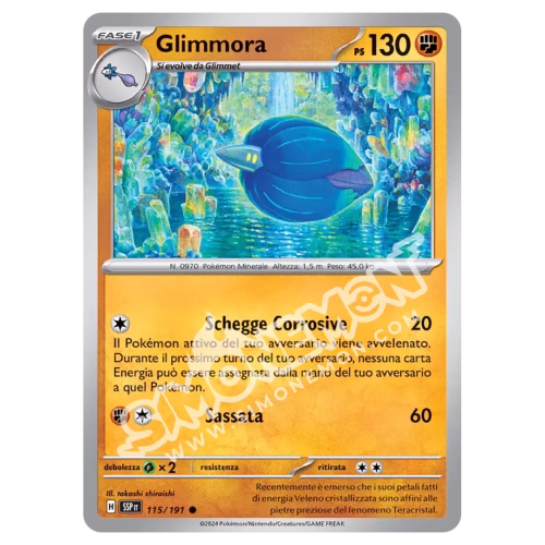 Glimmora Reverse Scintille Folgoranti 115/191 (IT)
