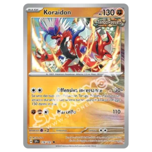 Koraidon Reverse Scintille Folgoranti 116/191 (IT)