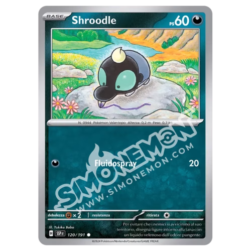 Shroodle Reverse Scintille Folgoranti 120/191 (IT)