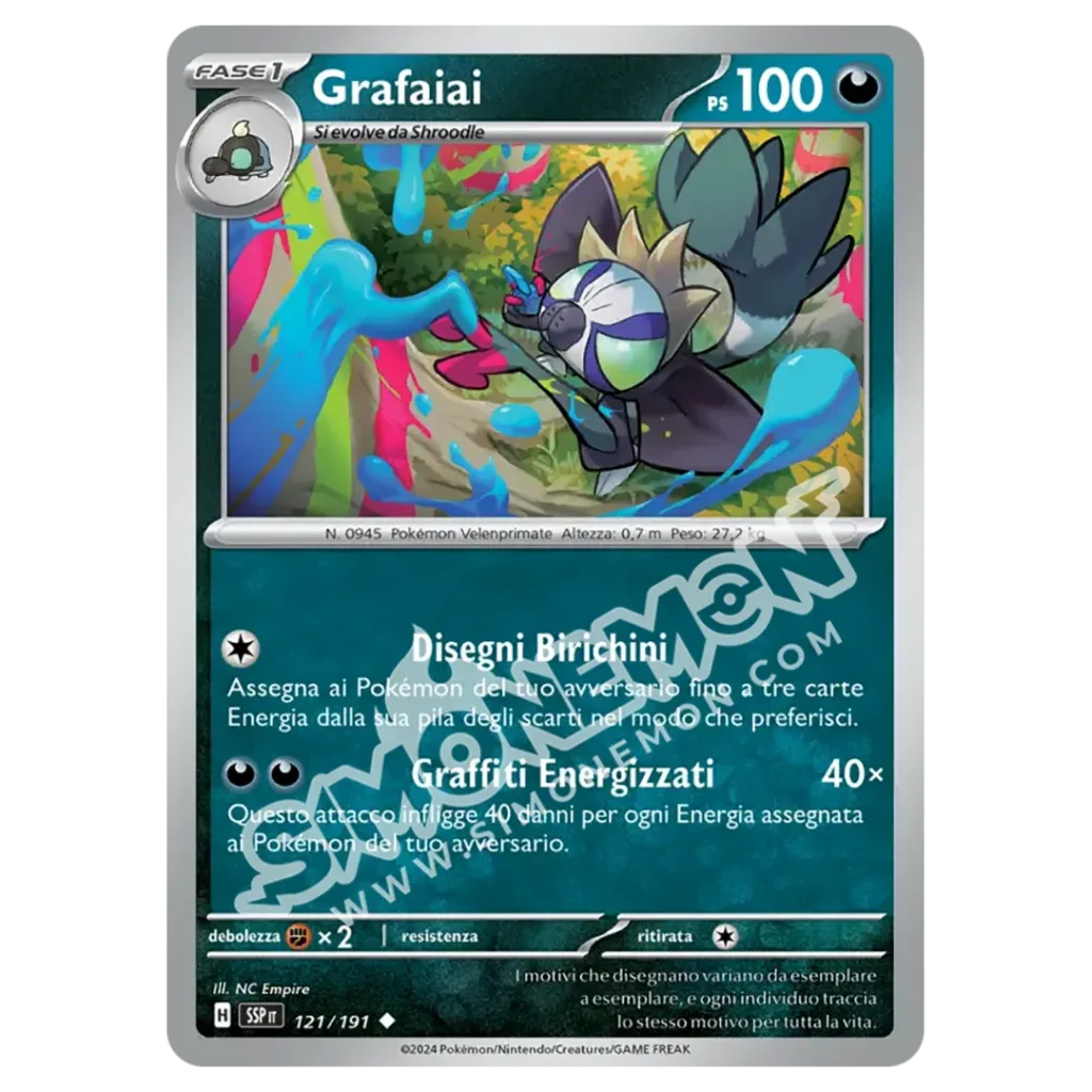 Grafaiai  Scintille Folgoranti 121/191 (IT)