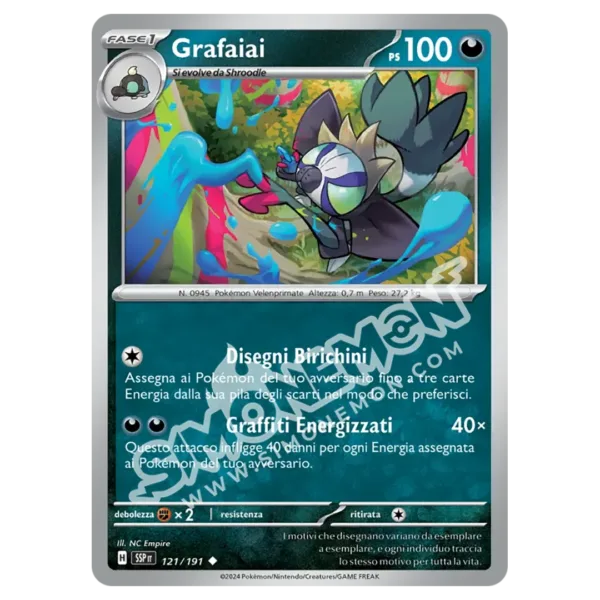 Grafaiai  Scintille Folgoranti 121/191 (IT)