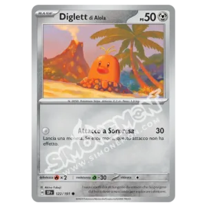 Diglett di Alola Reverse Scintille Folgoranti 122/191 (IT)