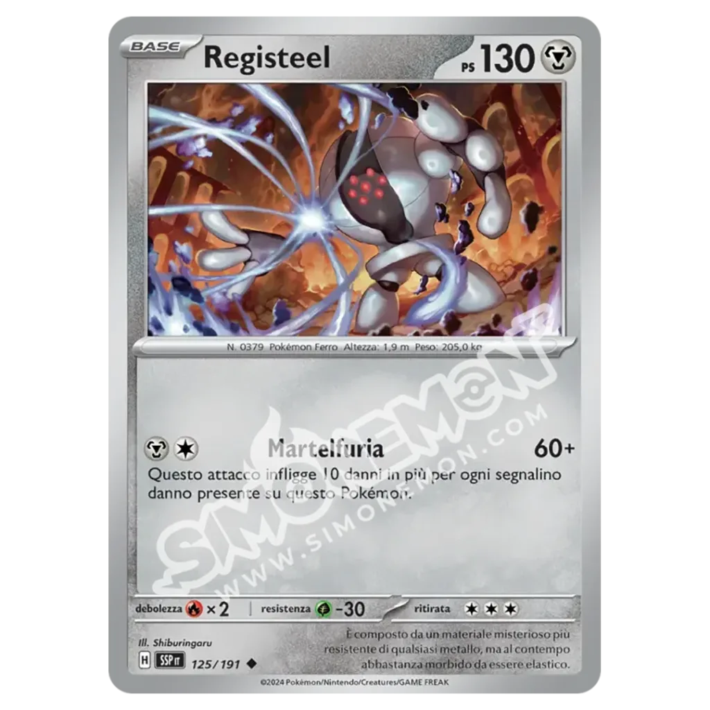 Registeel  Scintille Folgoranti 125/191 (IT)