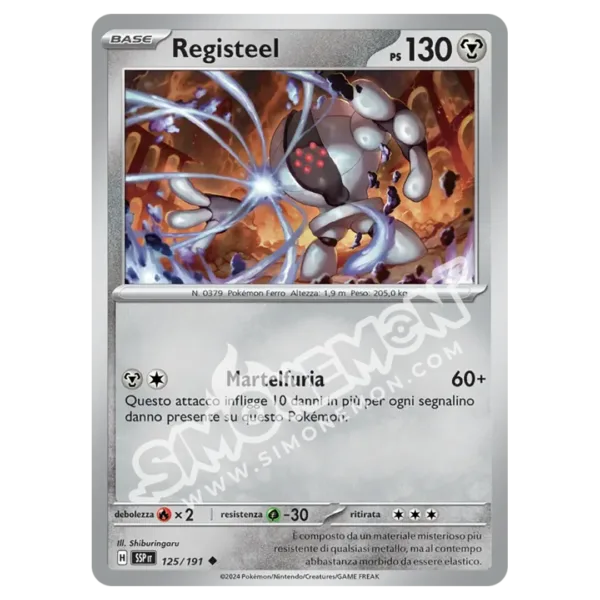 Registeel  Scintille Folgoranti 125/191 (IT)