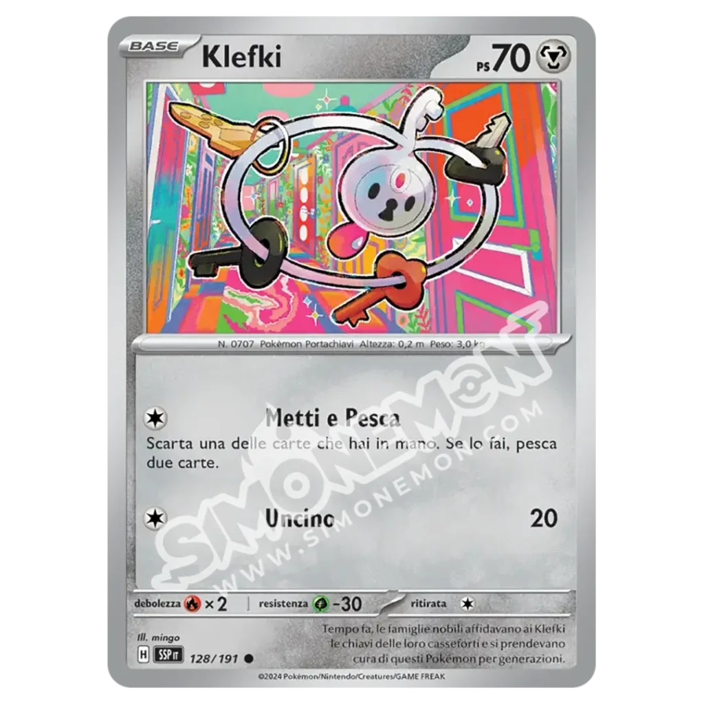 Klefki 128/191 Scintille Folgoranti (IT)