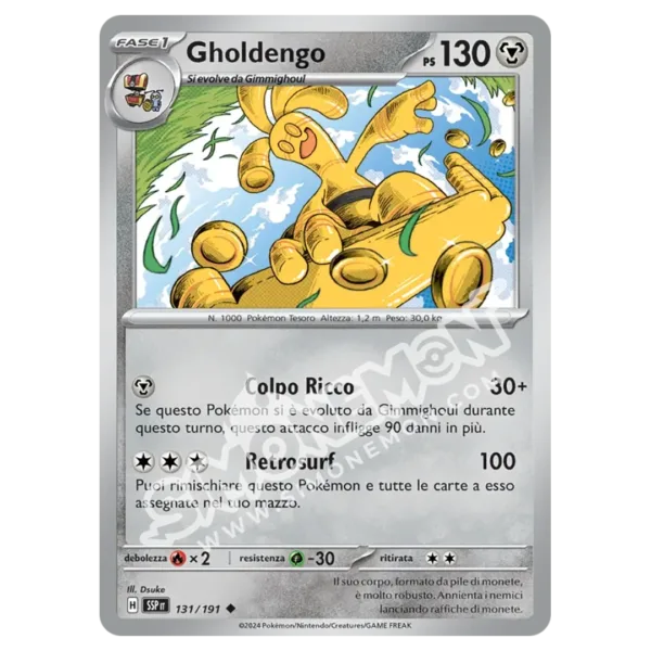 Gholdengo Reverse Scintille Folgoranti 131/191 (IT)