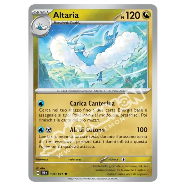 Altaria 134/191 Scintille Folgoranti (IT)